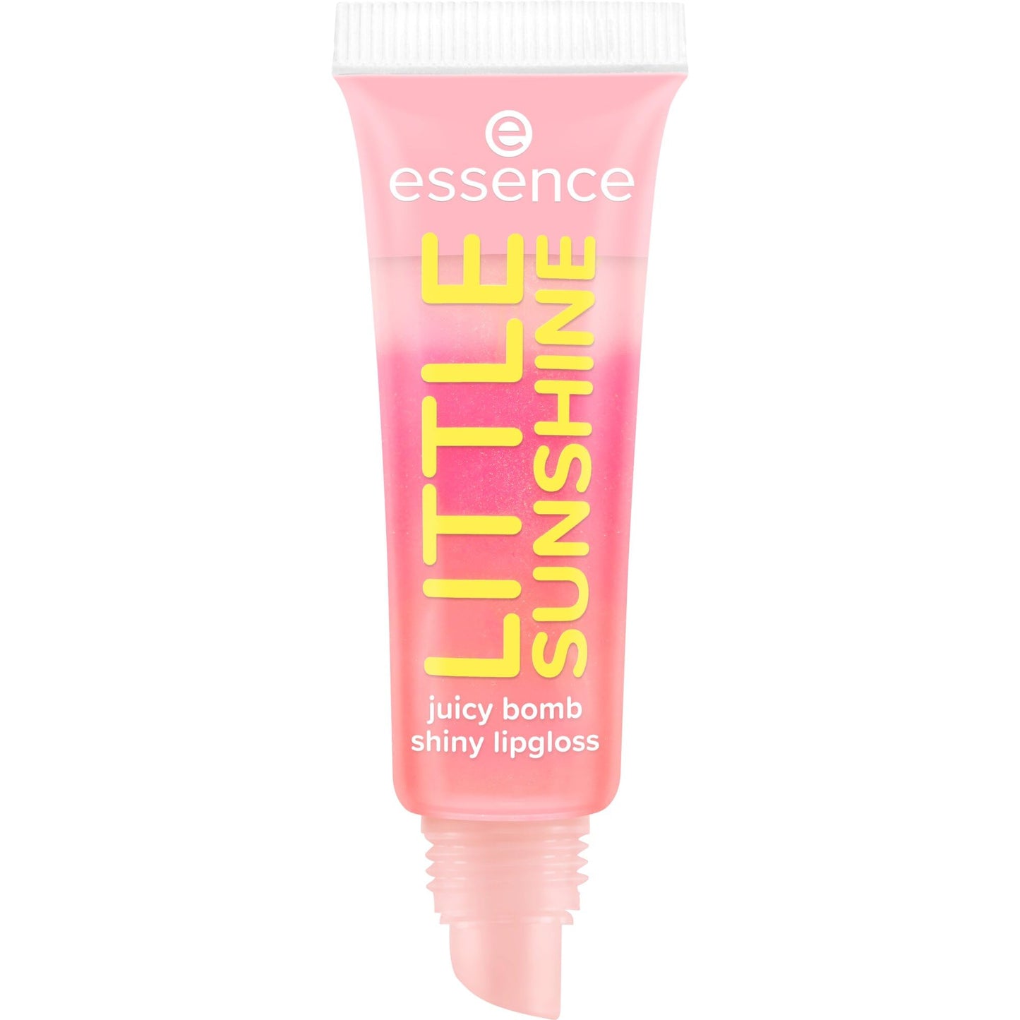 essence SAY IT WITH JUICY LITTLE SUNSHINE juicy bomb shiny lipgloss, Nr. 05, Orange, sofortiges Ergebnis, glänzend, vegan, ohne Parabene, ohne Mikroplastikpartikel, Nanopartikel frei, 1er Pack (10ml)