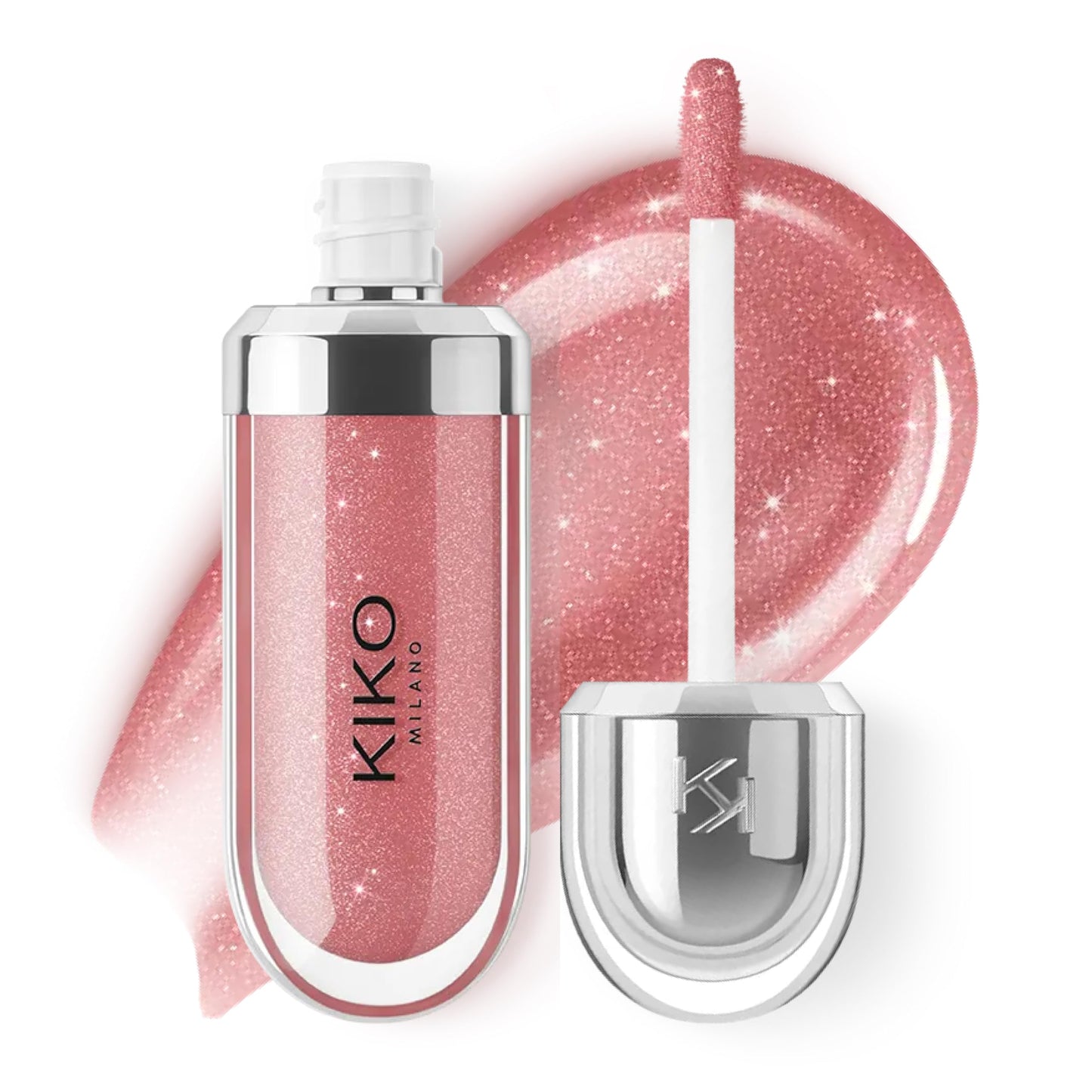 KIKO Milano 3D Hydra Lipgloss 32 | Pflegender Lipgloss mit 3D-Effekt, intensiver Glanz, feuchtigkeitsspendend, glättende Textur, nicht klebend, präziser Applikator