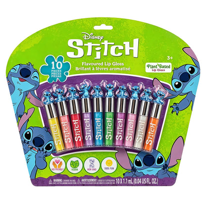Stitch Lipgloss Pflanzlich 10er Set Mädchen Geschenk